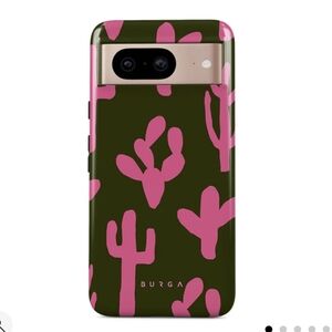 Burga Pink and Green Cactus Phone Case